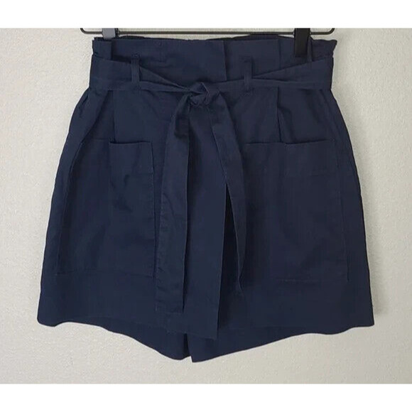 Zara Skort Trafaluc Collection Navy Blue, Fun, Flirty, Size Small - Picture 2 of 6
